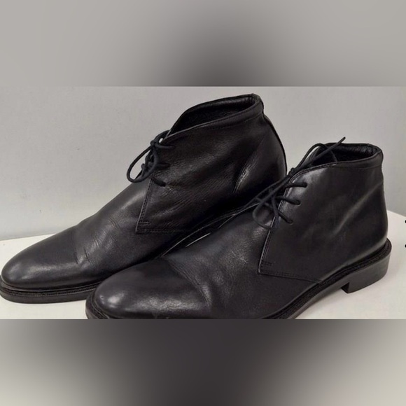 Gordon Rush Black Leather Chukka BootsSize 9.5Weston Style 102064